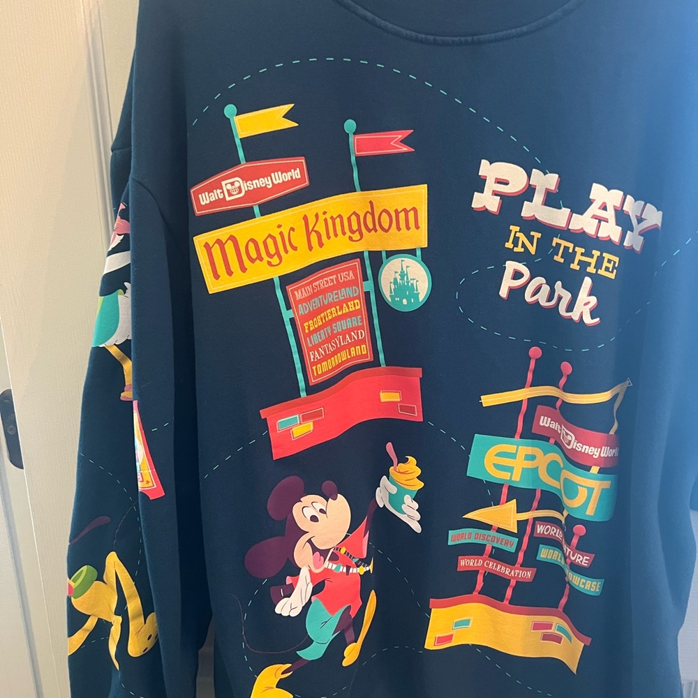 Walt Disney World Play in the Parks crewneck